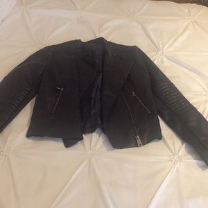 Faux Leather jacket purchased in Italy.